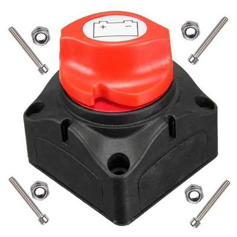 

12V-60V 100A-300A Car Auto RV Marine Boat Battery Selector Isolator Disconnect Rotary Switch Cut