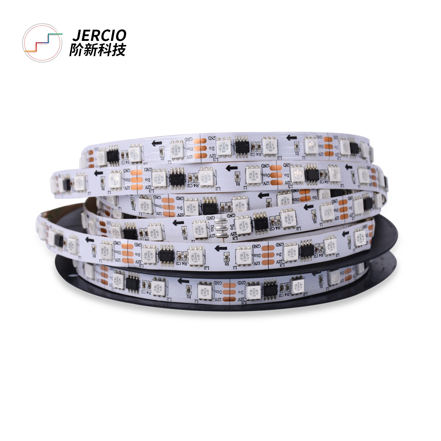 WS2811 RGB светодиодный полосы светильник 5050 SMD адресуемый 30/48/60 s Внешний 1 IC
