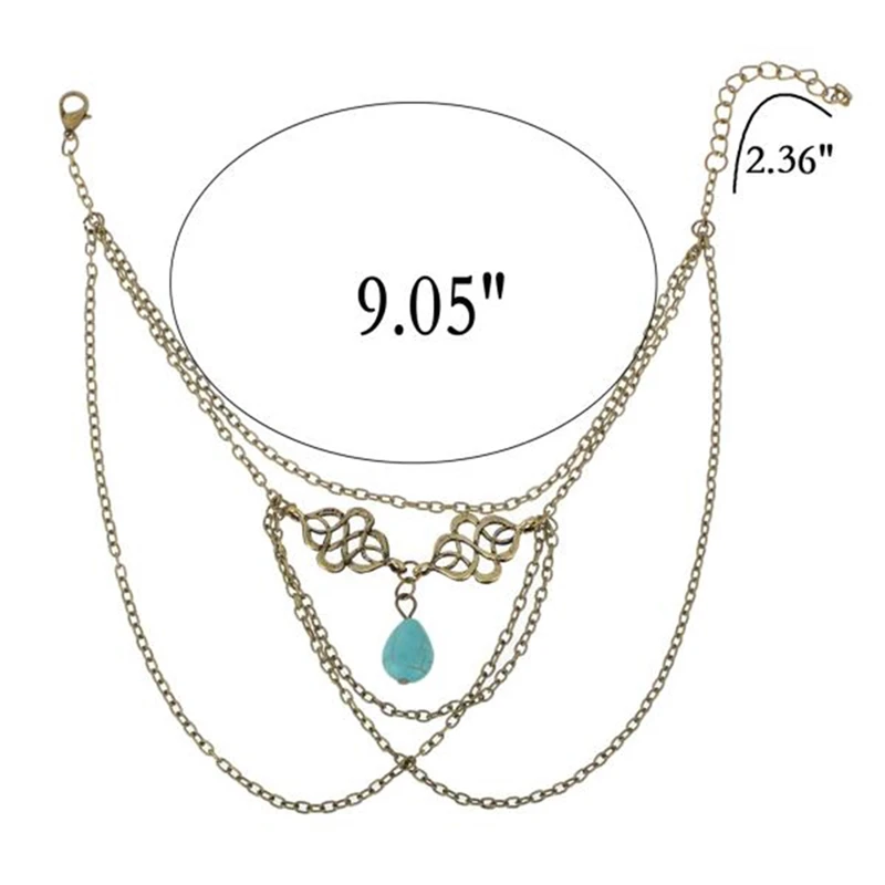 Женский браслет-корсаж в богемном стиле Pinksee тканевый браслет подружки невесты с