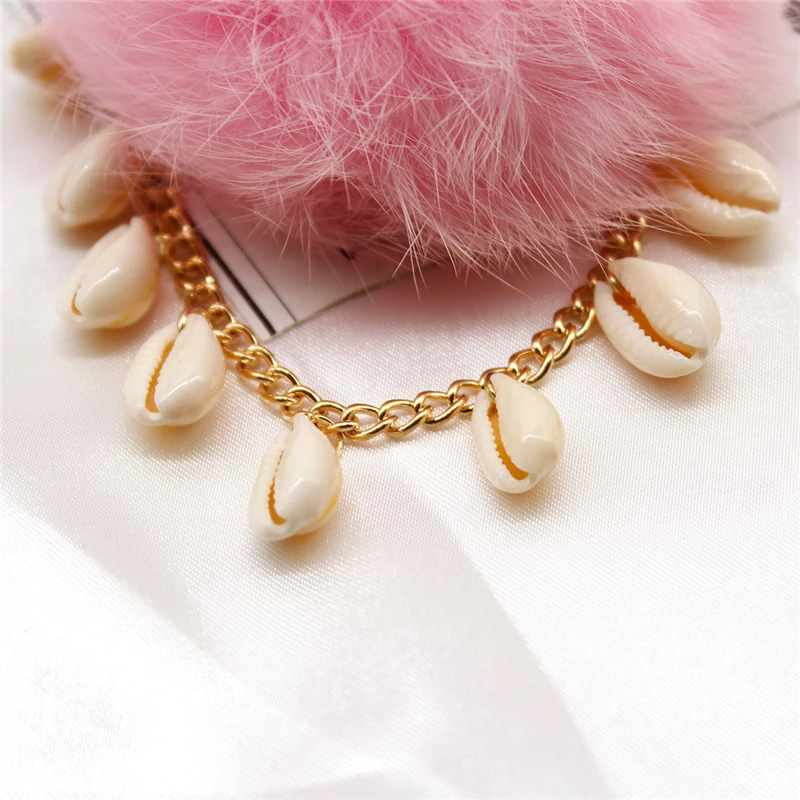 Браслеты на ногу женские в богемном стиле кожаные ювелирные украшения ручной