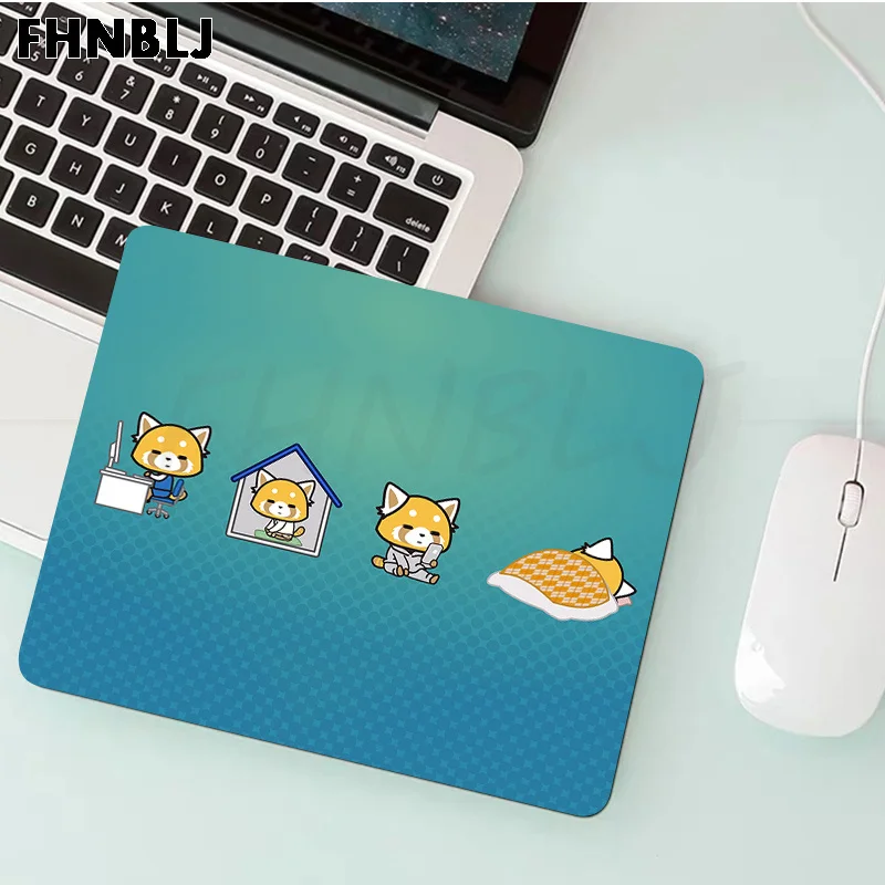 

Cool New Aggretsuko Cartoon Rubber Mouse Durable Desktop Mousepad Top Selling Wholesale Gaming Pad mouse