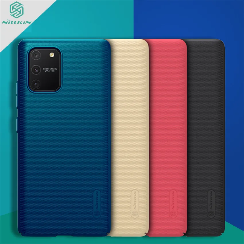 

New 2020 For Samsung Galaxy S10 lite Case Cover NILLKIN Fitted Cases For Samsung Galaxy S10 lite Super Frosted Shield