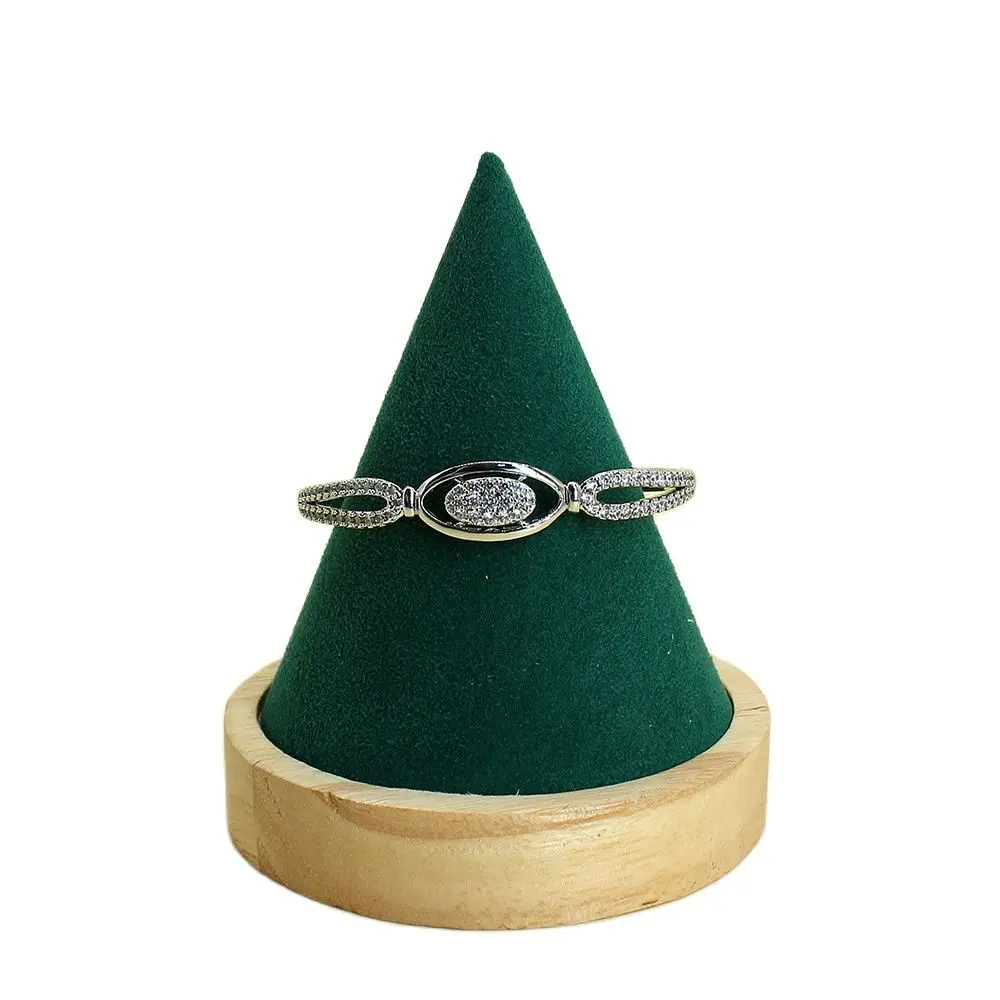 

Классический модный роскошный женский овальный Браслет-манжета, женские браслеты, ювелирные изделия, браслет с кубическим цирконием, брасл...