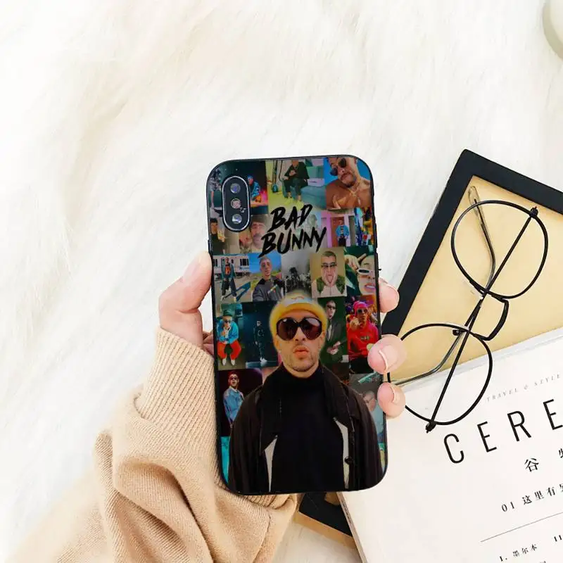 

Bad bunny Phone Case For iPhone 11 8 7 6 6S Plus X XS MAX 5 5S se 2020 11 12pro max iphone xr case