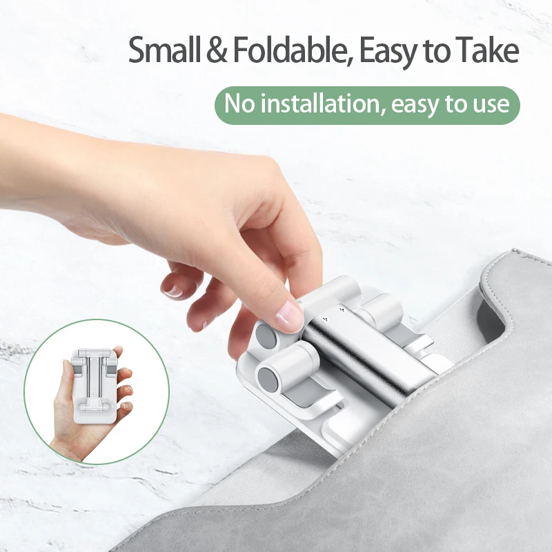 lokfo universal desktop mobile phone holder stand for iphone ipad adjustable tablet foldable table cell phone desk stand holder free global shipping