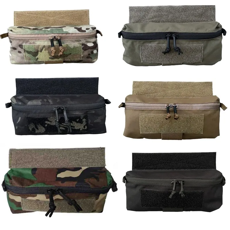 

Outdoor Tactics Vest Chest Hanging MK3 JPC AVS Belly Pocket Chest Hanging Mini Abdominal Bag