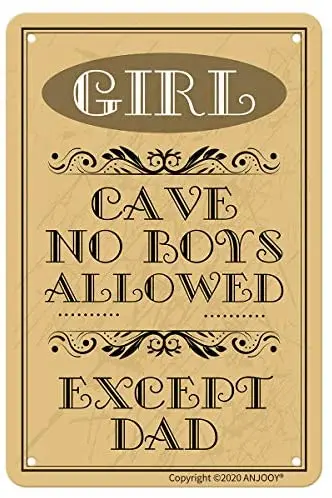 

Tin Signs for Indoor and Outdoor Bedrooms Vintage Metal Antic Wall Art Decorations Bedroom House Family Decoration 8*12 Inches