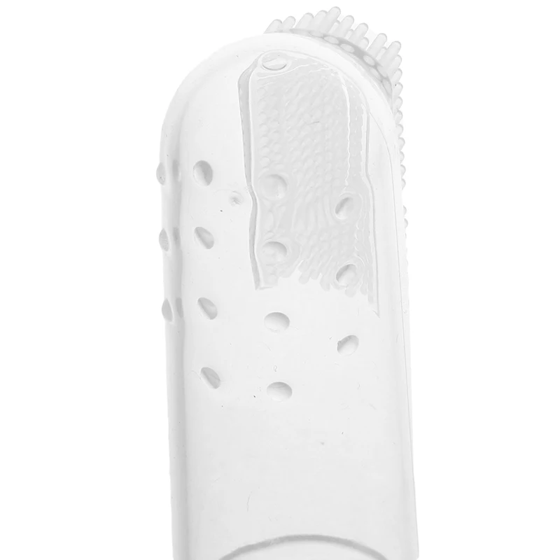 Cepillo de dientes de silicona suave para beb&eacute; reci&eacute;n nacido, cepillos de dientes de seguridad para beb&eacute;, Biter con herramientas de limpieza de dientes suaves para beb&eacute;-3