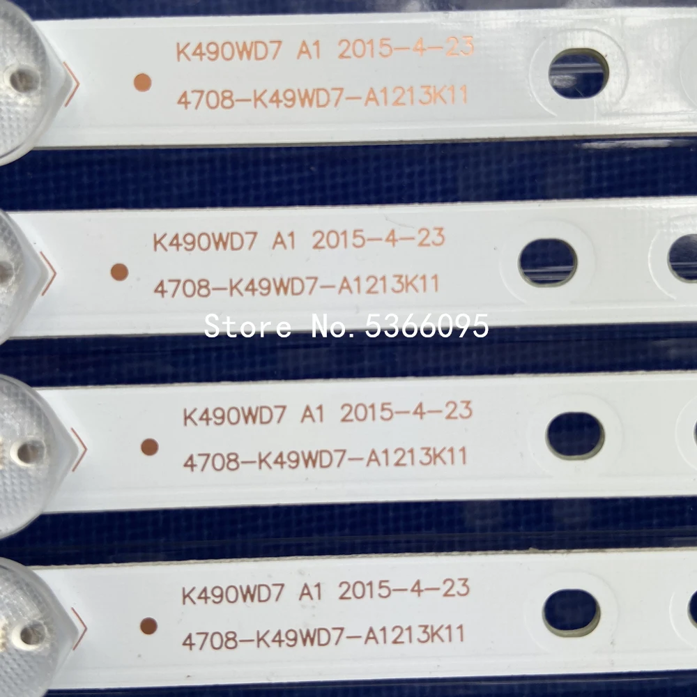 8 + 1 шт/набор новая светодиодная лента K490WD7 A1 4708 K49WD7 A1213K11 LE49K51S 49PFF5455/T3