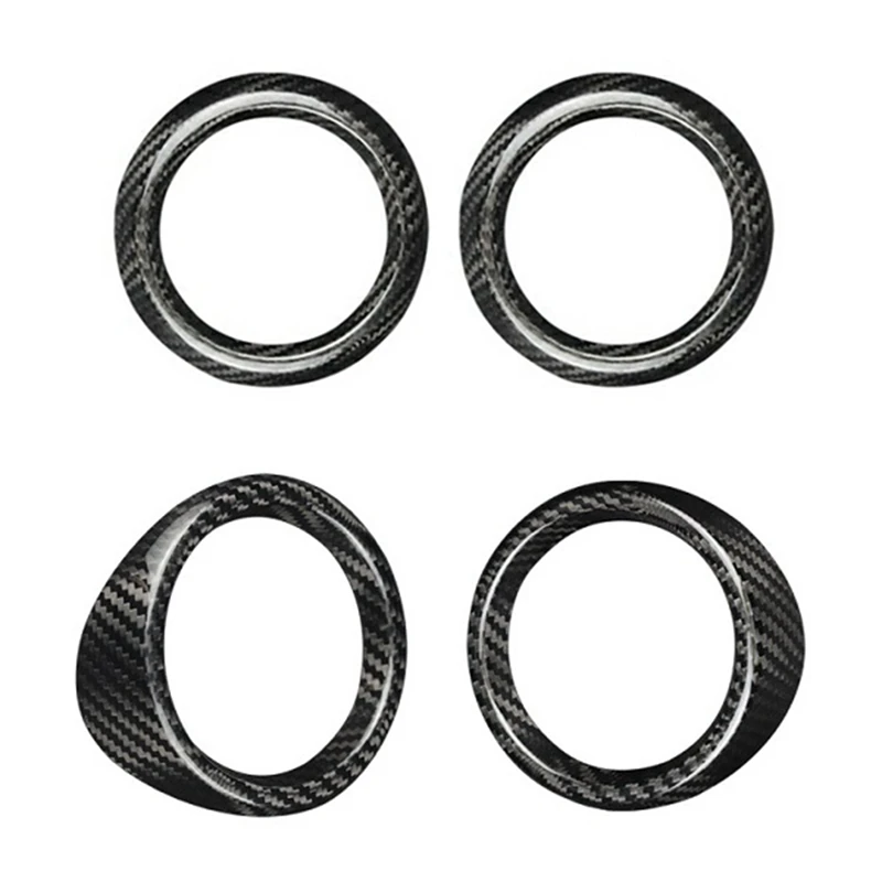 

Carbon Fiber Car Dashboard Air Outlet Vent Cover Trim for Chevrolet Camaro 2016-2019