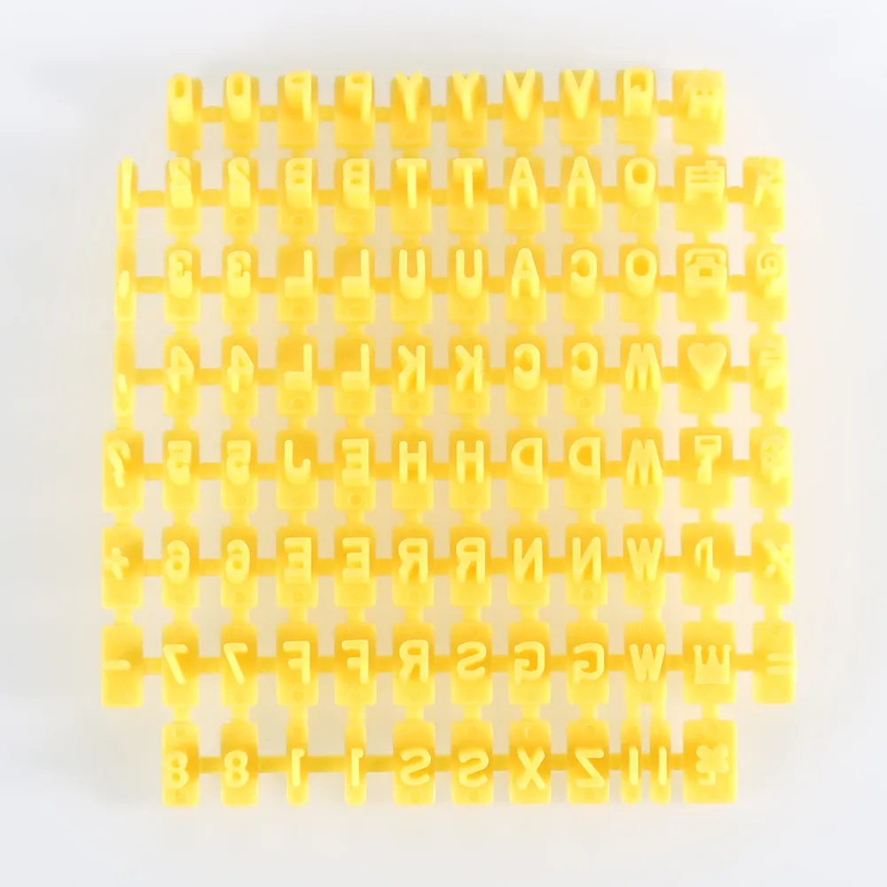 4 набора пищевого качества резак форма Алфавит буквенный номер печенье пресс