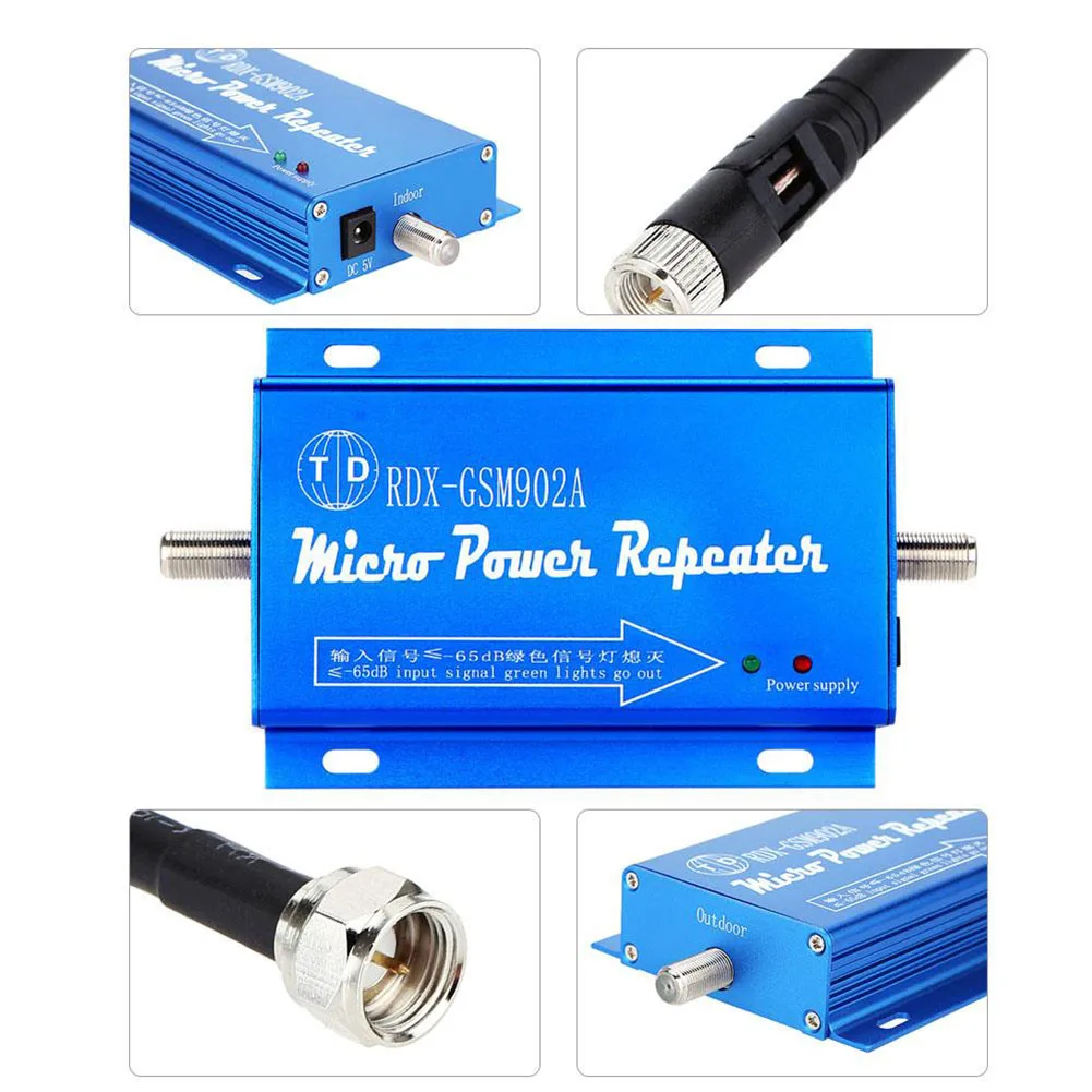 

2G GSM 900MHz Mobile Phone Signal Booster Amplifier Repeater EU Plug VDX99