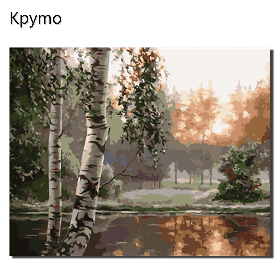 Kpymo картина по номерам Гладкий парусный спорт на холсте уникальные подарки
