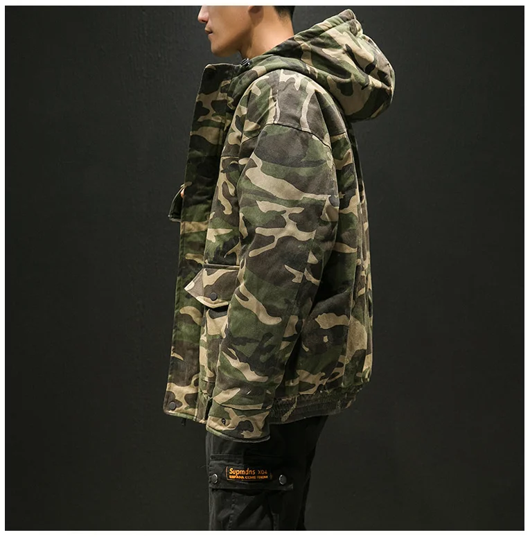 Мужская парка, зимние куртки, хлопок, Chaquetas Hombre, камуфляжное пальто, мужские повседневные камуфляжные куртки и пальто