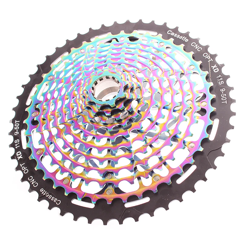 Кассета велосипедная 11 S 12 Rainbow ulpro 9T MTB Скоростей 9 50T и скоростей XD полностью