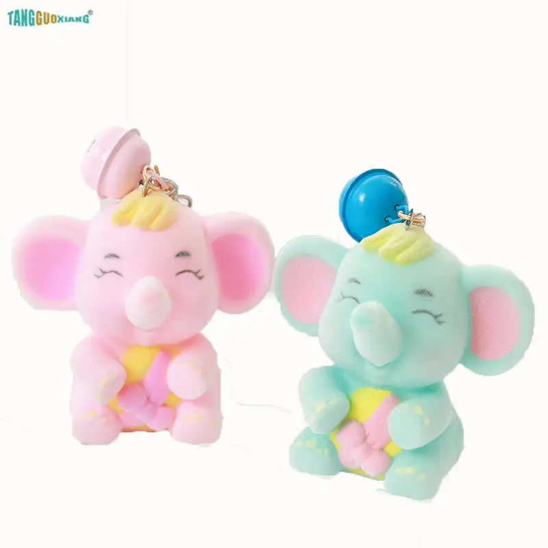 8 см оптовая цена мини колокольчик слон Маленькая подвеска милый подарок для