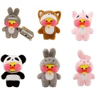 1 шт. милые плюшевые игрушки LaLafanfan Cafe Duck Turn to Unicorn Totoro Panda, мягкие куклы-животные для детей, подарки на день рождения для девочек
