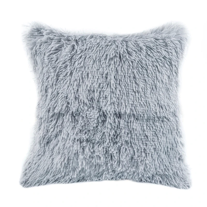 45x45 см плюшевая наволочка для подушки домашний декоративный диван кровать