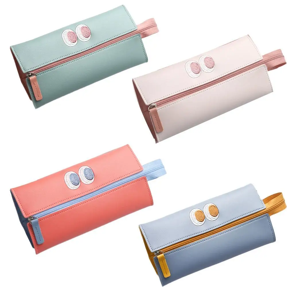 

Pencil Case Cases Cute Popular Korean Stationery High Capacity 2021 Pen Bag Pouch Creative Kawaii Pen Case Office School Supply
