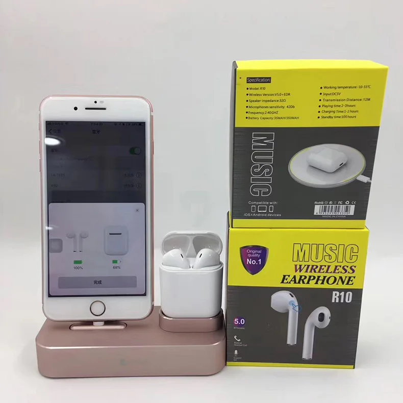 Новейшие Tws всплывающие bluetooth-наушники Беспроводные сенсорные наушники-вкладыши