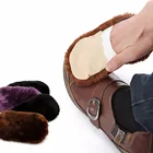 Тканевая плюшевая ткань для обуви Shoeshine, чистящая ткань, полировочные перчатки из искусственной шерсти, средство для ухода за кожей
