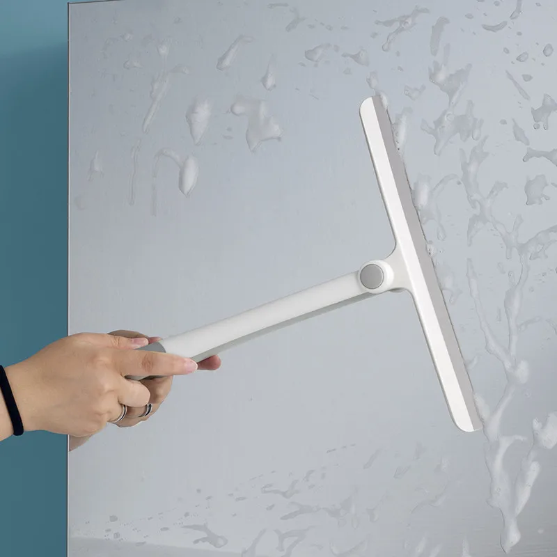 

Window Tile Multifunctional Cleaning Brush Silicone Scraper Glass Wiper Floor Cleaning Kitchen Bathroom Accessories Household