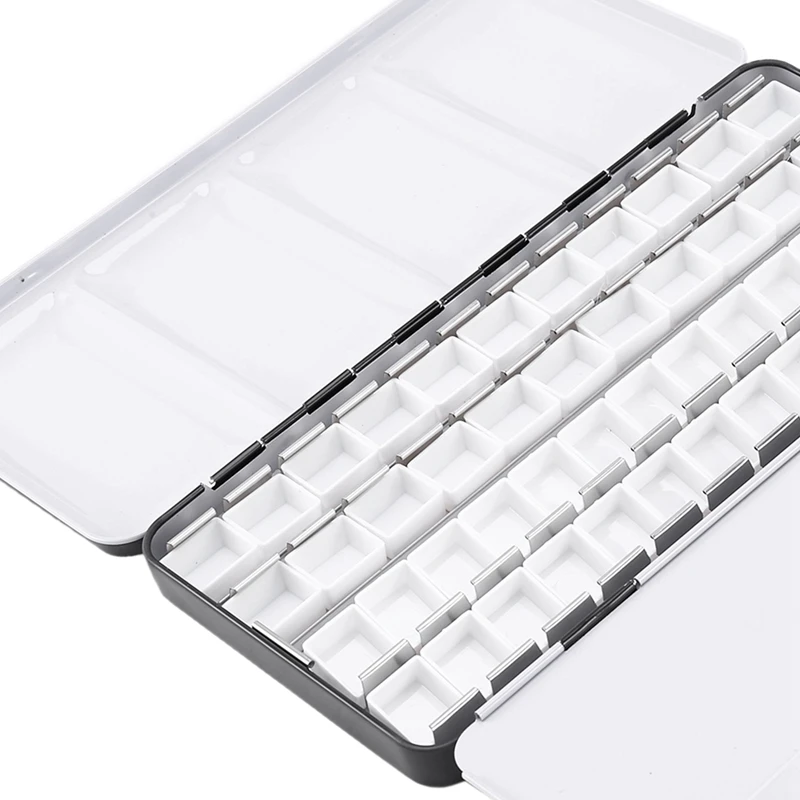 

Half Boxed [Large Size] with 48 Grids Watercolor Paint Tank Box Palette Painting Storage Paint Tray Palette Paint Box