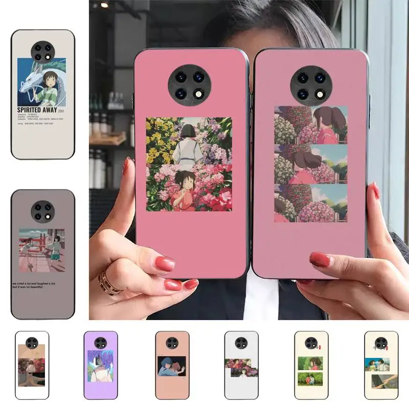 

Cute Totoro Spirited Away Ghibli Miyazaki Anime Phone Case For Redmi 9 5 S2 K30pro Silicone Fundas for Redmi 8 7 7A note 5 5A