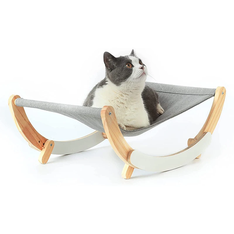 

Cat Beds for Indoor Cat Hammock Kitty Swing Chair Cats Furniture Gift for Your Small To Medium Size Cat Accessories for Sleeping