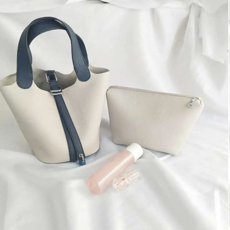 Новые женские сумки из натуральной кожи корзина пакеты сумки-мешки известного