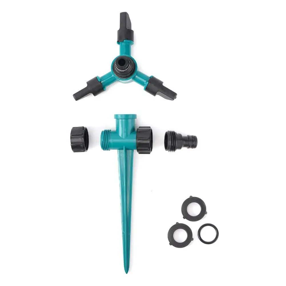 

360 Degree Rotary Automatic Garden Lawn Sprinklers Rotary Water Rotating System Sprayer Sprinkler Water Garden Supplies Noz M2I9