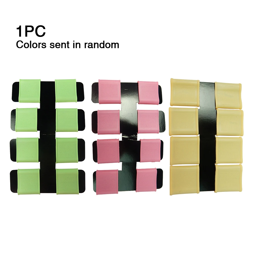 

8pcs/set Elastic Anti-slip Grip Men Soft Silicone Random Color Finger Sleeve Toe Guard Support Golf Outdoor Protector