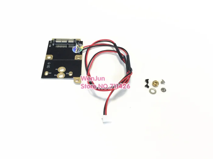 3 в 1 Мини PCI-E беспроводной wifi конвертер карты bcm9360cd BCM94331CD BCM94331CSAX с 40 см линией для