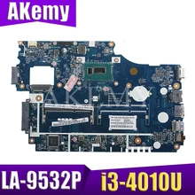 LA 9532P материнская плата для ноутбука For Acer E1 572 532 TMP255 системная i3