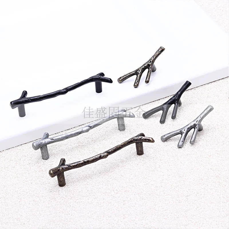 Современный простой шкаф с выдвижным ящиком дверная ручка в стиле ретро