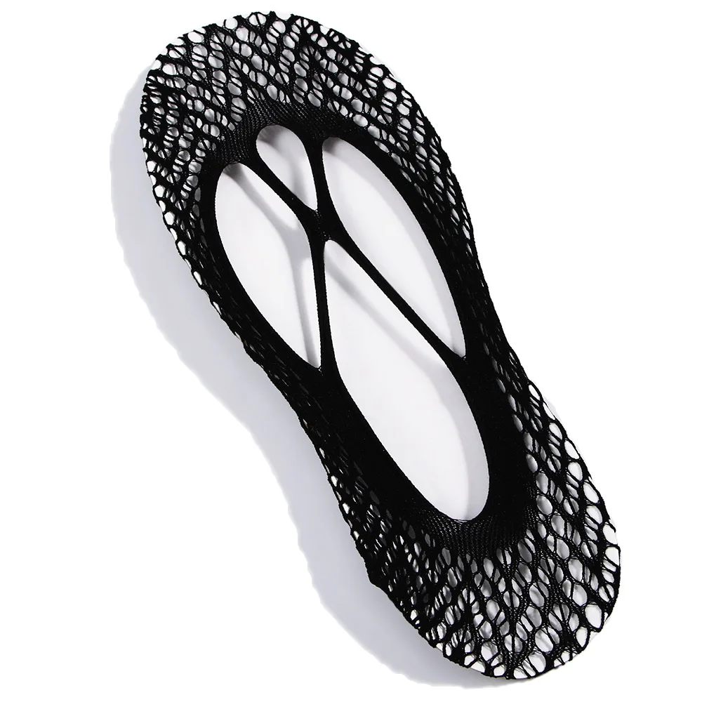 Женские черные сексуальные женские носки с перекрестными кружевами