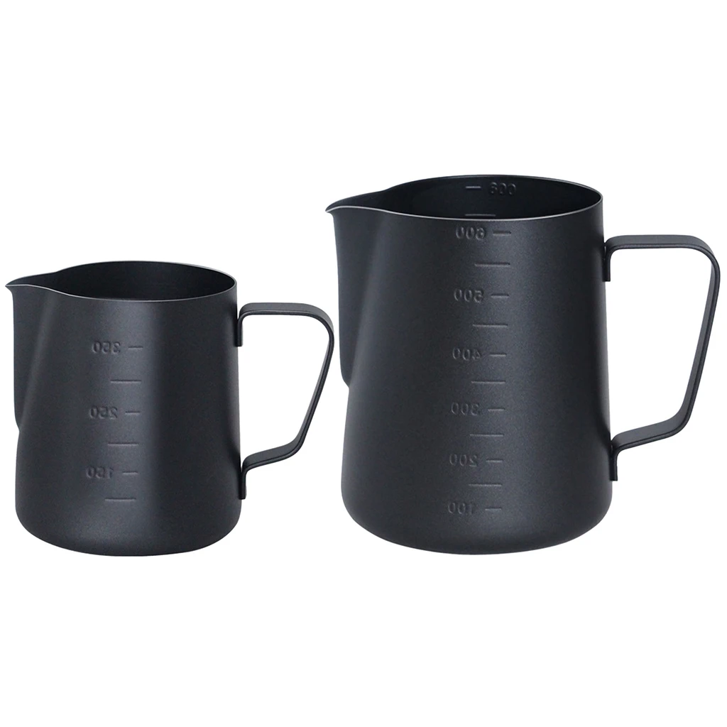

Stainless Steel Frothing Coffee Pitcher Milk Frothing Cup Household Non-Stick Coffee Tools for Coffee Shop Cappuccino