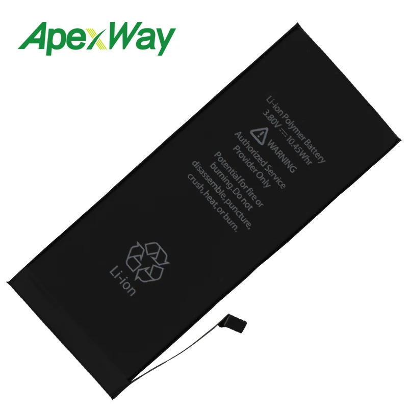 Apexway мобильный телефон аккумулятор для iPhone 6S Plus сменные батареи большой емкости