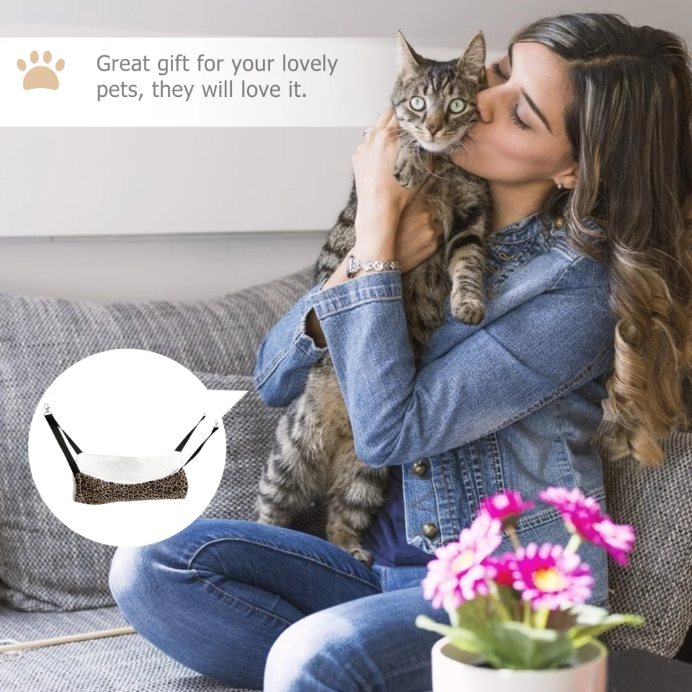 

2pcs Winter Warm Pet Playing Hammock Small Animal Hanging Bed Pet Supplies