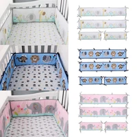 4pcs baby crib liners soft and skin friendly infant bed protective pads durable lightweight and wrinkle resistance cushions