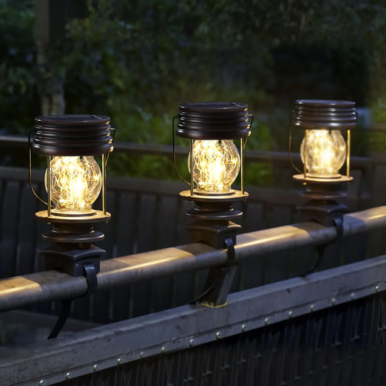 

Hanging Solar Lantern Lamp Waterproof IP44 Landscape Fairy Lights Decorative for Patio Yard Lawn Villa Fence