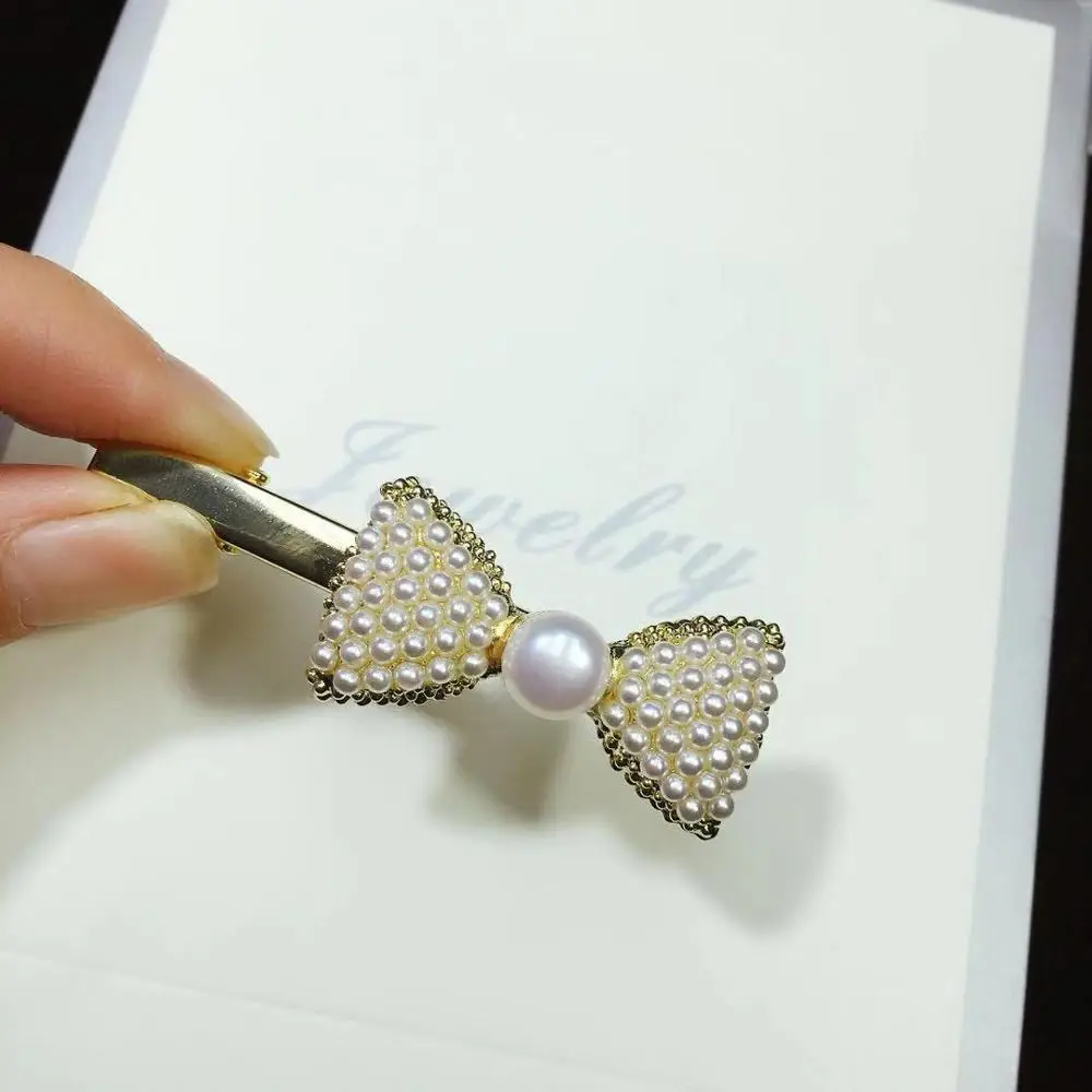 SHDIYAYUN 2020 новинка натуральный пресноводный жемчуг заколка для волос женщин и