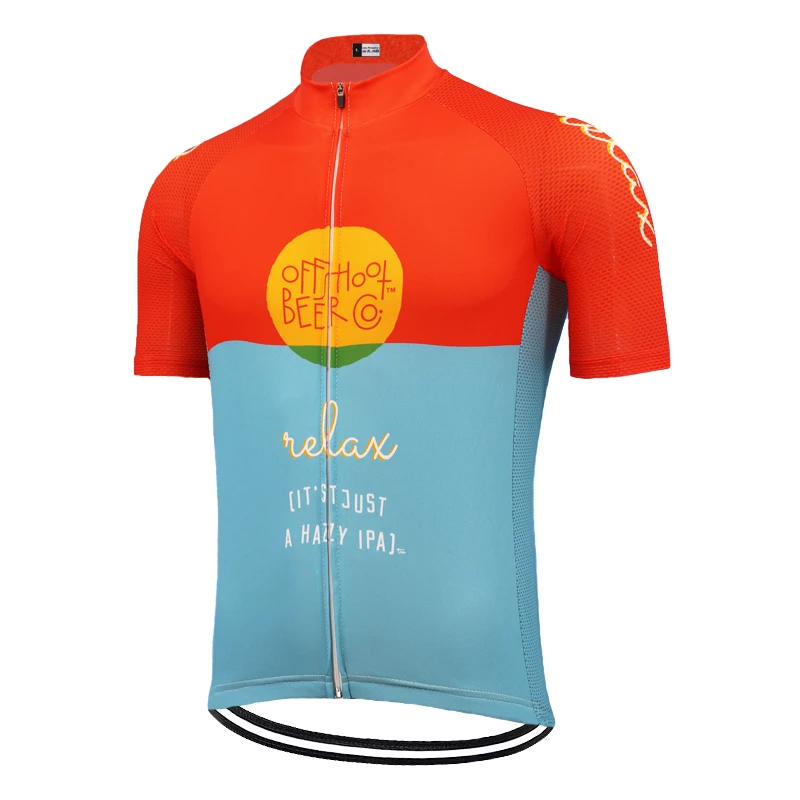 Новинка 2021 Классическая мужская велосипедная Джерси летняя желтая/синяя одежда