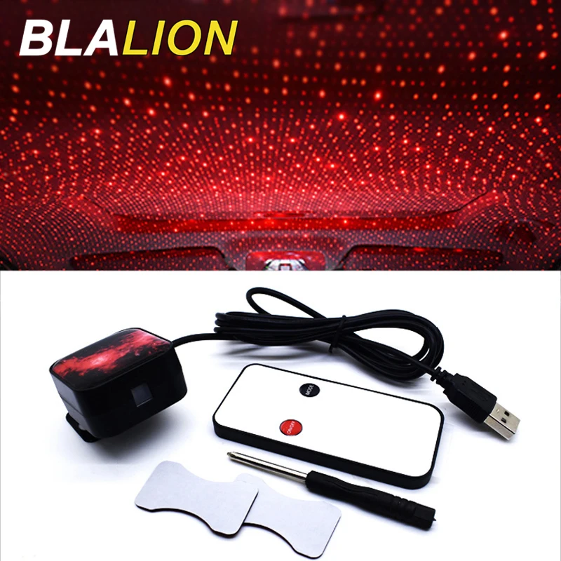 Автомобильный атмосферный светильник s с USB для салона 12 В декоративный