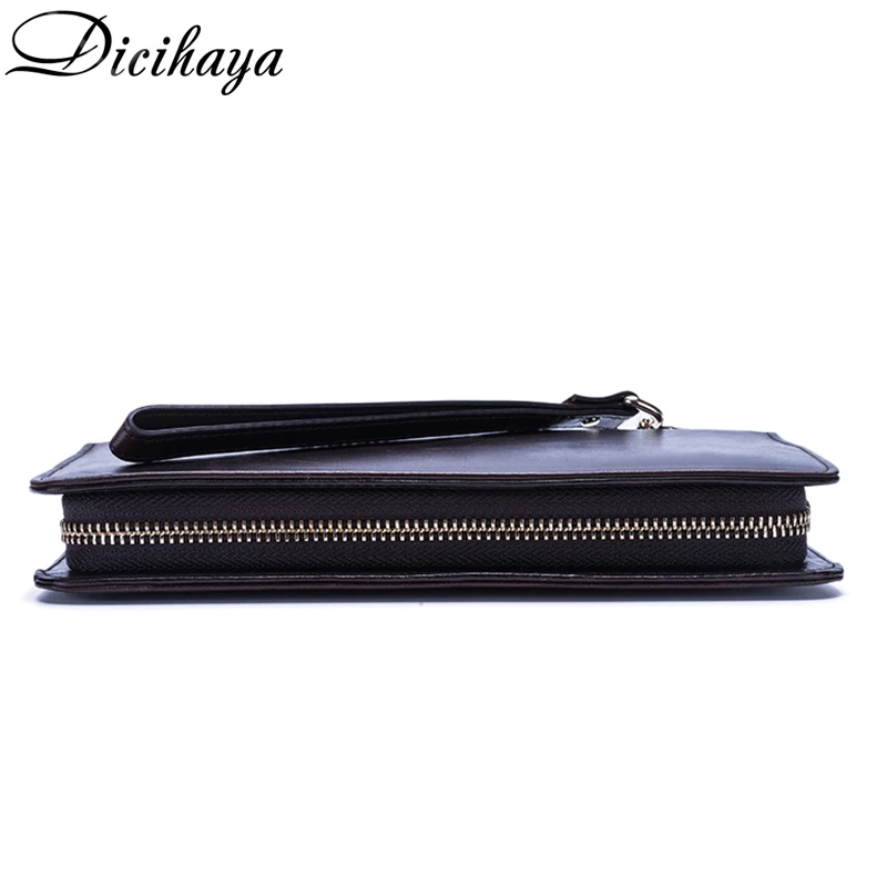 Мужские кошельки классический длинный клатч в стиле ретро держатель для карт