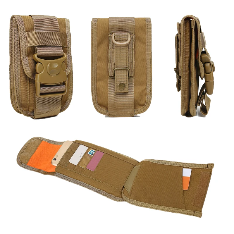 Тактическая Молле кобура для телефона на открытом воздухе поясные сумки Сумка