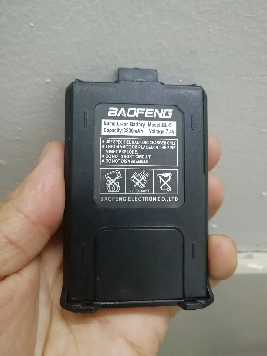 3800 мАч аксессуары для рации Baofeng Uv 5r батарея для Uv-5ra uv-5re