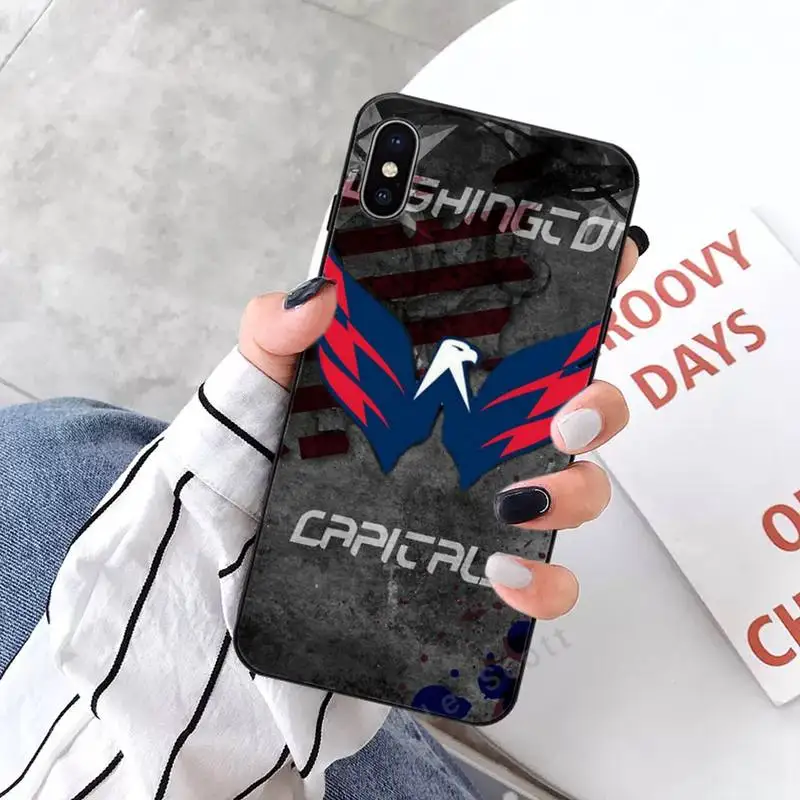 

Washington hockey team badge Phone Case for iPhone 11 12 mini pro XS MAX 8 7 6 6S Plus X 5S SE 2020 XR