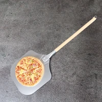 paddle pizza tray shovel wood tools spatula non stick cake baking cutter long handle pastry accessories