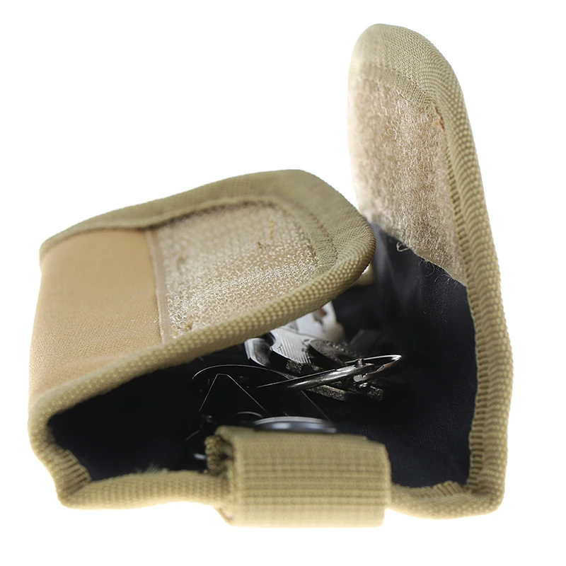 

1PCS Outdoor Military Molle Pouch Belt Tactical EDC Key Wallet Small Pocket Keychain Holder Case Waist key Pack Bag